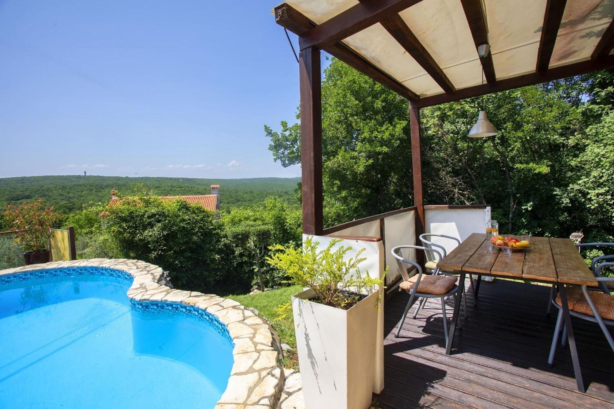 Holiday Home Deborah With Private Pool Labin  Zewnętrze zdjęcie